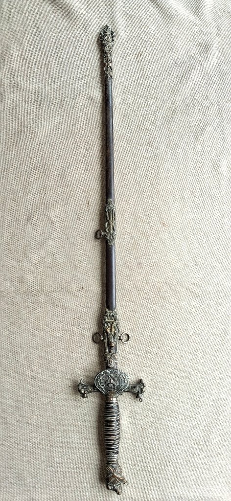 Epée ordre fraternel de Pythias XIXe siècle, Collections, Enlèvement ou Envoi, Armée de terre, Épée ou sabre