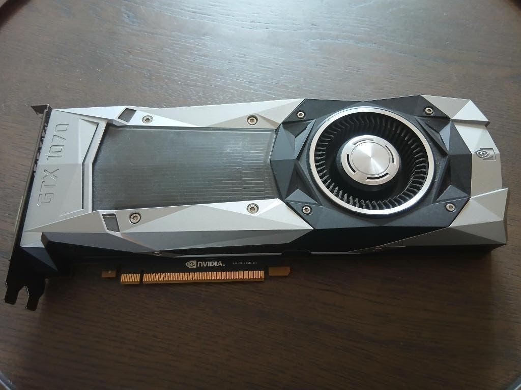 NVIDIA GeForce GTX 1070 Founders Edition 8GB GDDR5, Computers en Software, Videokaarten, Ophalen, PCI-Express 3, HDMI, Nvidia