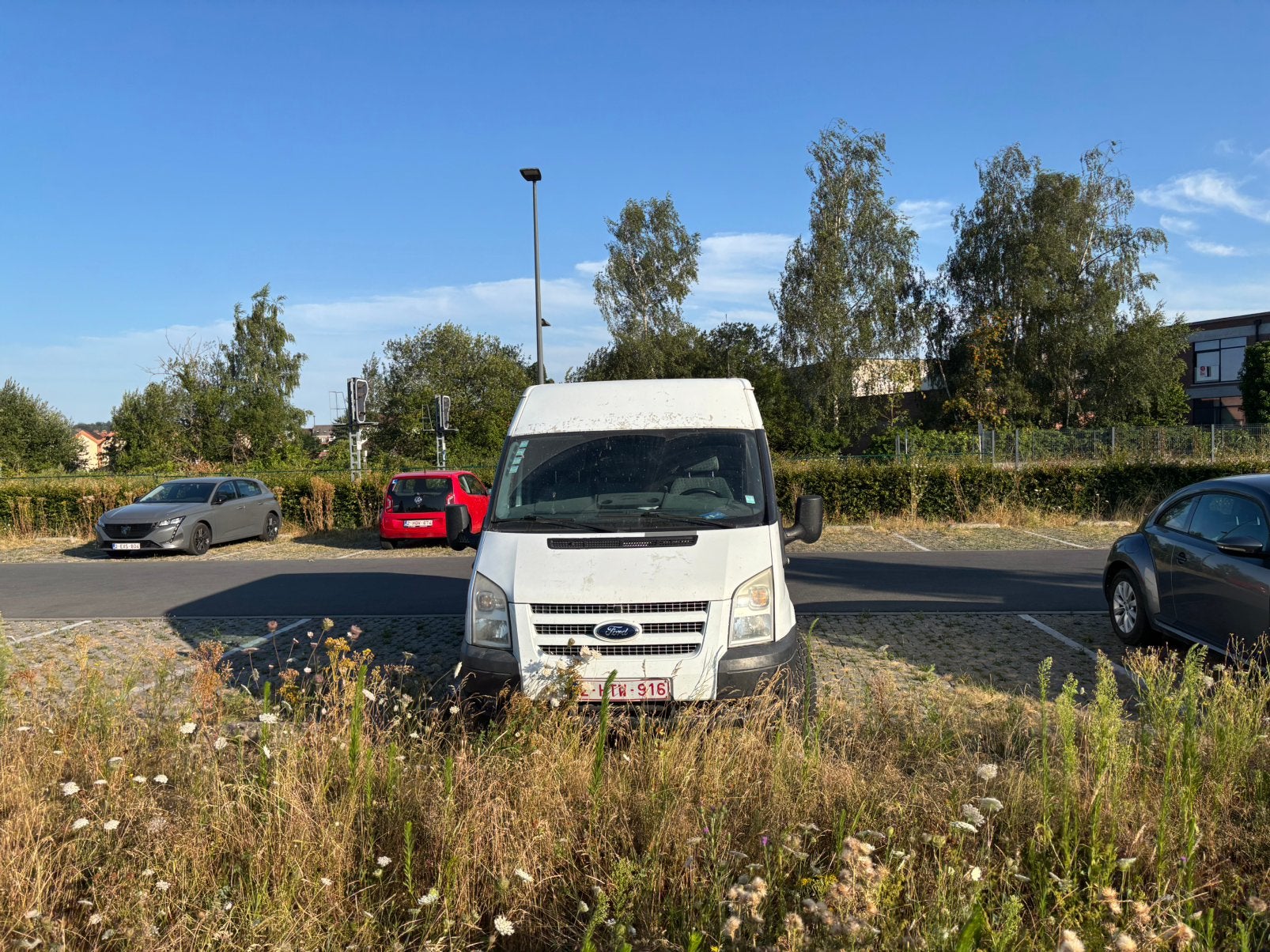 Ford Transit 2.2d, Auto's, Ford, Euro 5, Stof, Zwart, Wit