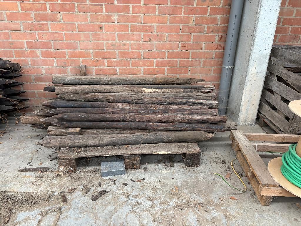 Weidepalen L160 dia 6/7 62 stuks, Dieren en Toebehoren