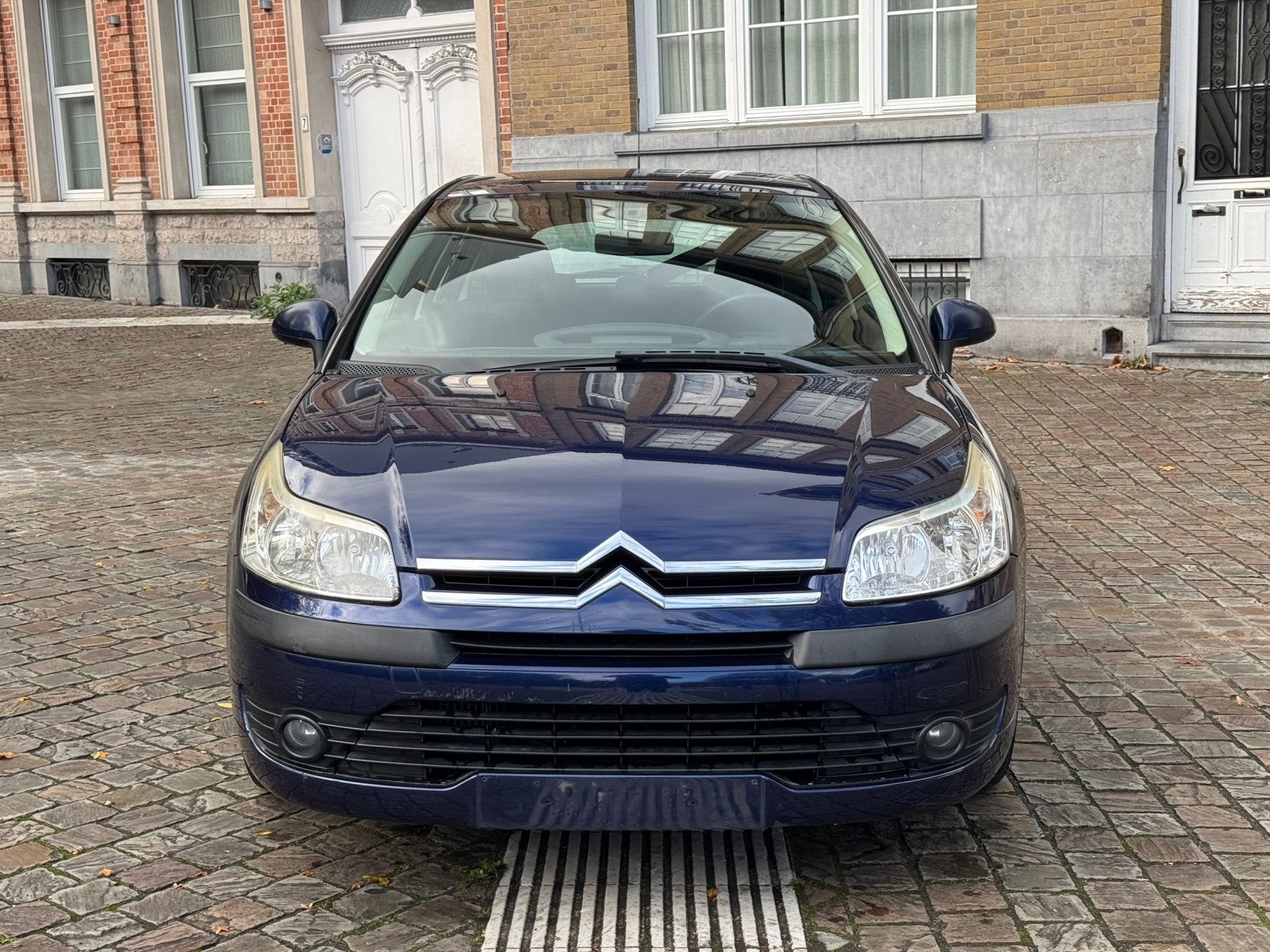 Citroën C4 1.6hdi EURO4 202.000 km/2007, Auto's, Voorwielaandrijving, Stof, Zwart, 4 cilinders