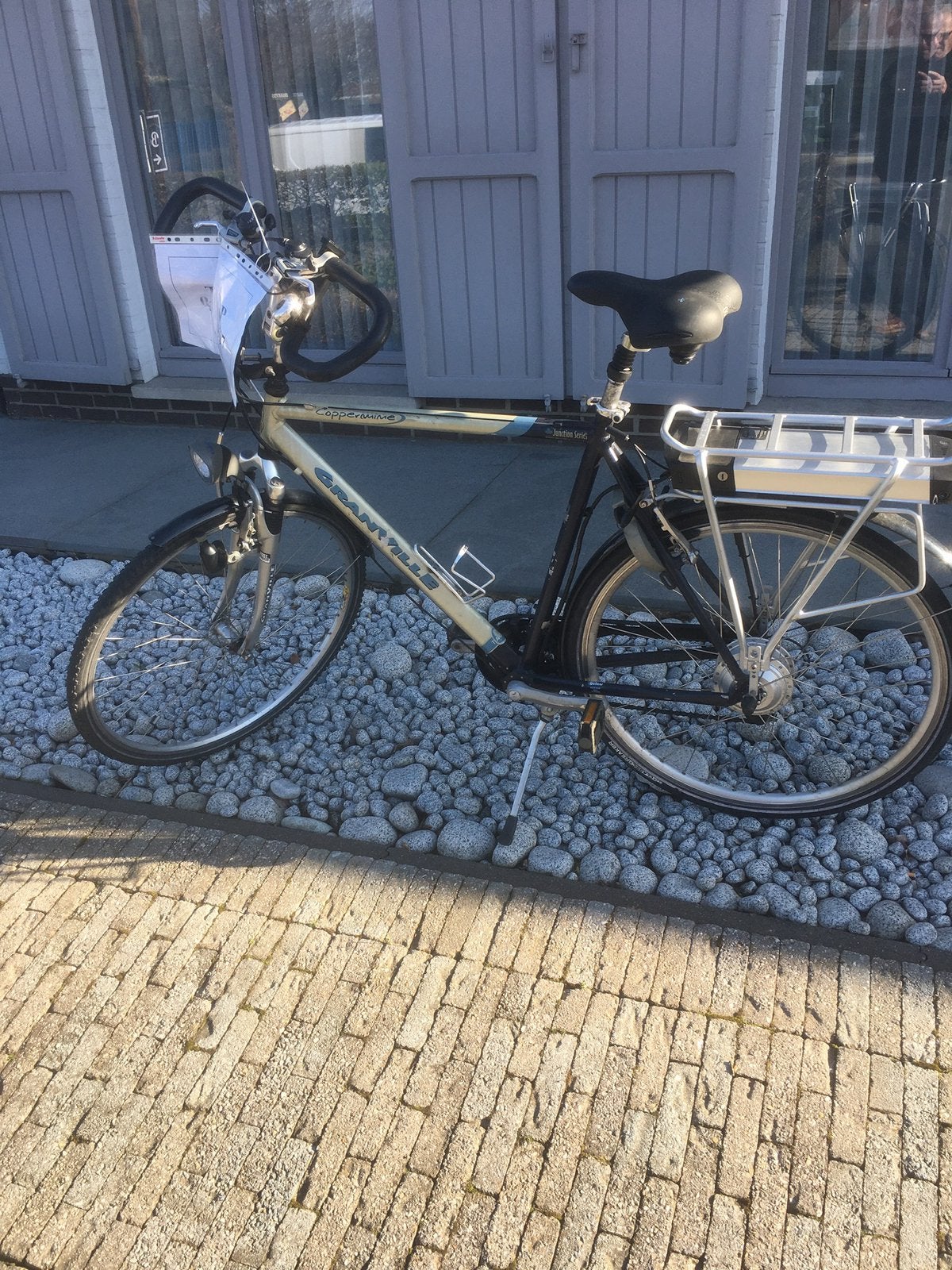 Grote herenfiets, Ophalen, Gebruikt