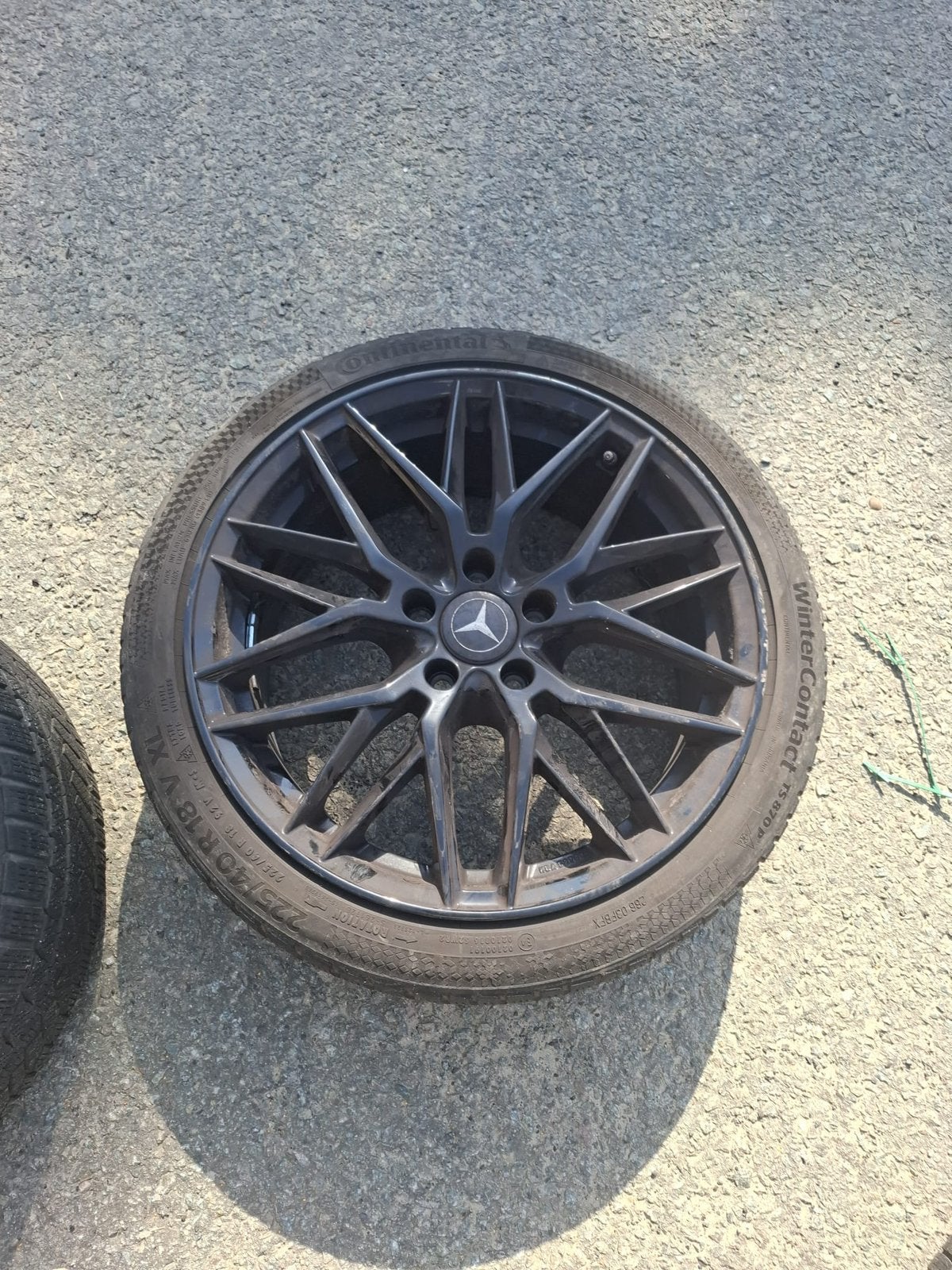 Mercedes Benz AMG 4 velgen, Ophalen, Winterbanden, Velg(en)