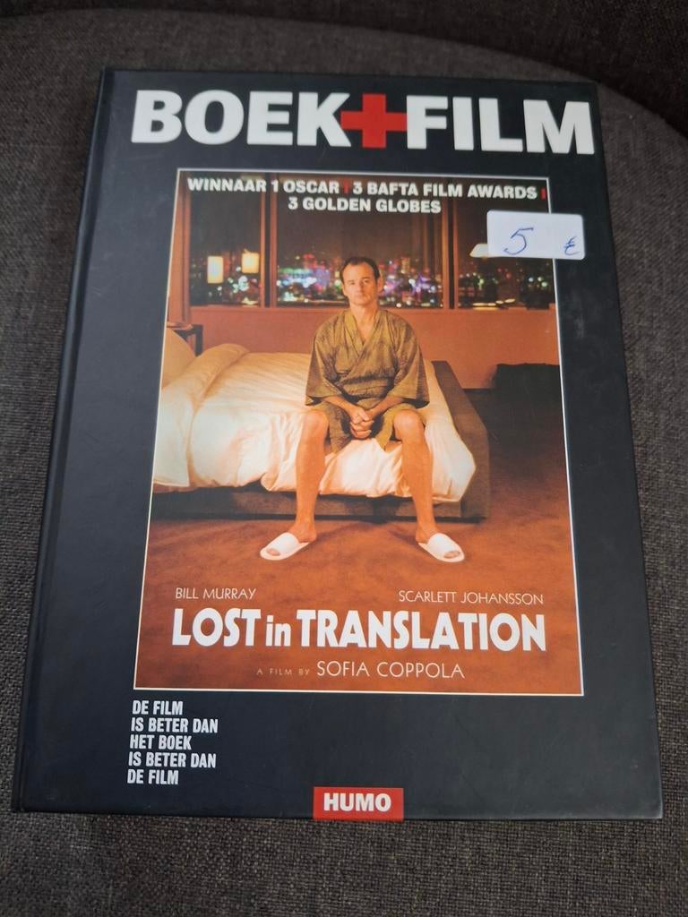 Lost in translation,  boek + film, Boeken, Boekenweekgeschenken, Ophalen of Verzenden