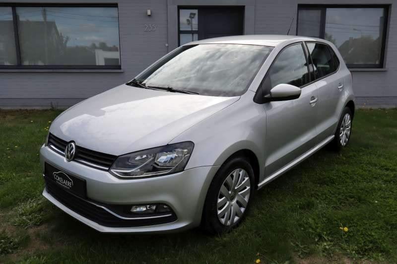 VW Polo 1.2TSi Airco/Cruise/Armsteun/Bluetooth/VoiceControl, Autos, 1197 cm³, Argent ou Gris, Achat, Euro 6