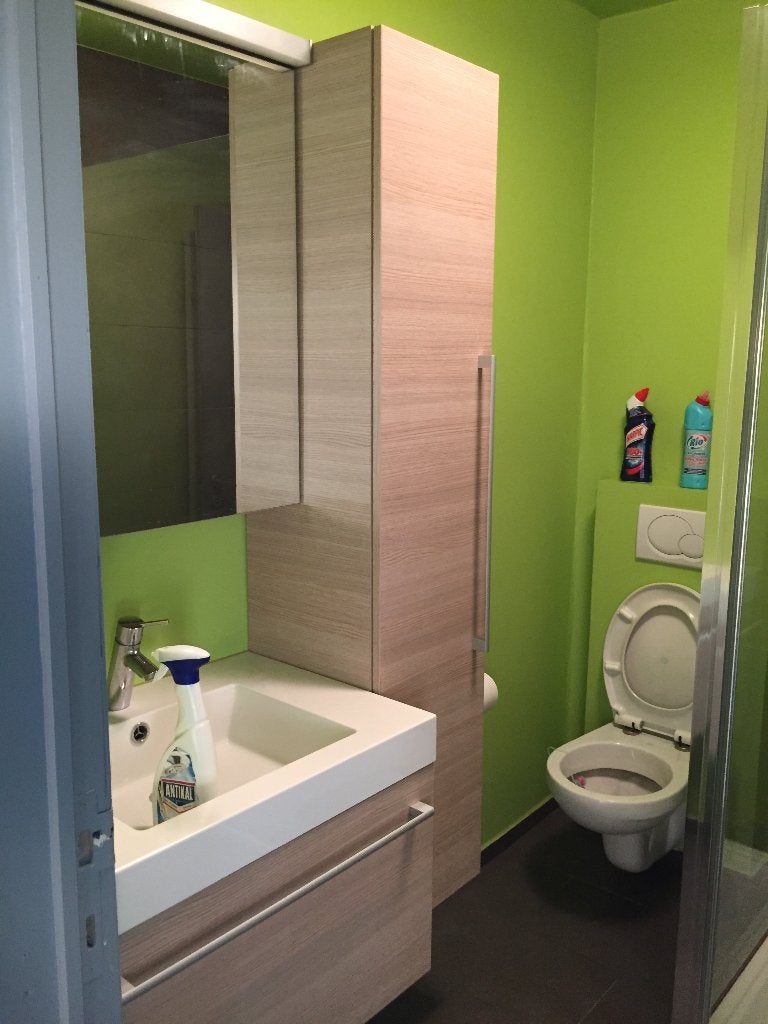 badkamermeubel, Ophalen, Gebruikt, (Half)hoge kast