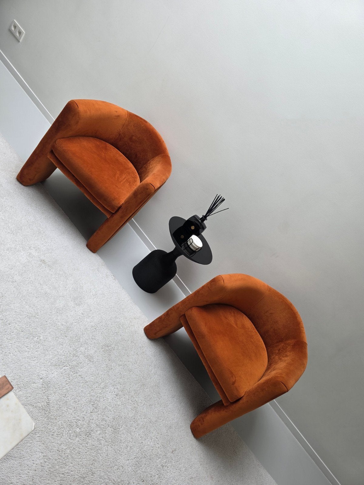Set van 3 Unieke Design Fauteuils – Prijs per stuk 130€, Huis en Inrichting, Ophalen, Stof