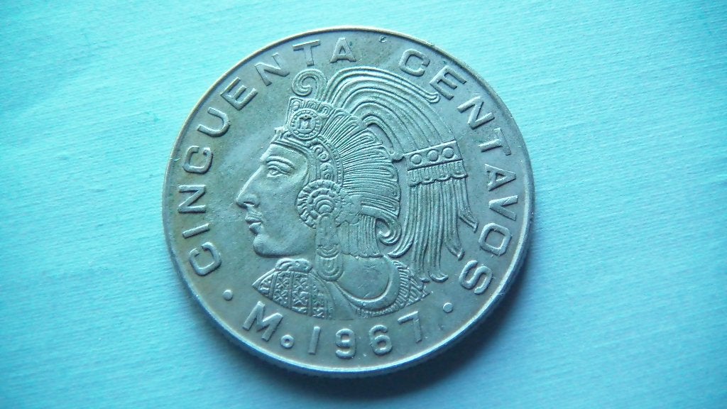 mexique 50 centavos 1967, Enlèvement