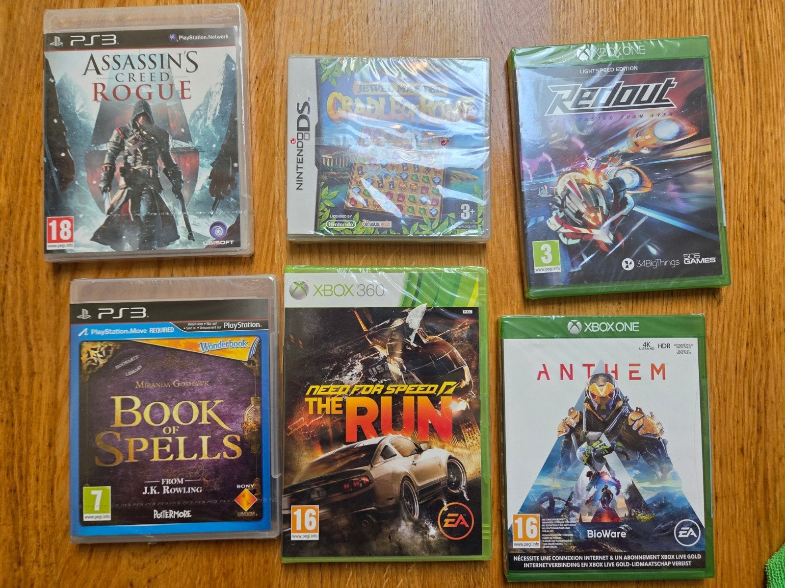 Sealed game lot – PS3 / Xbox One / Xbox 360 / Nintendo DS, Ophalen of Verzenden