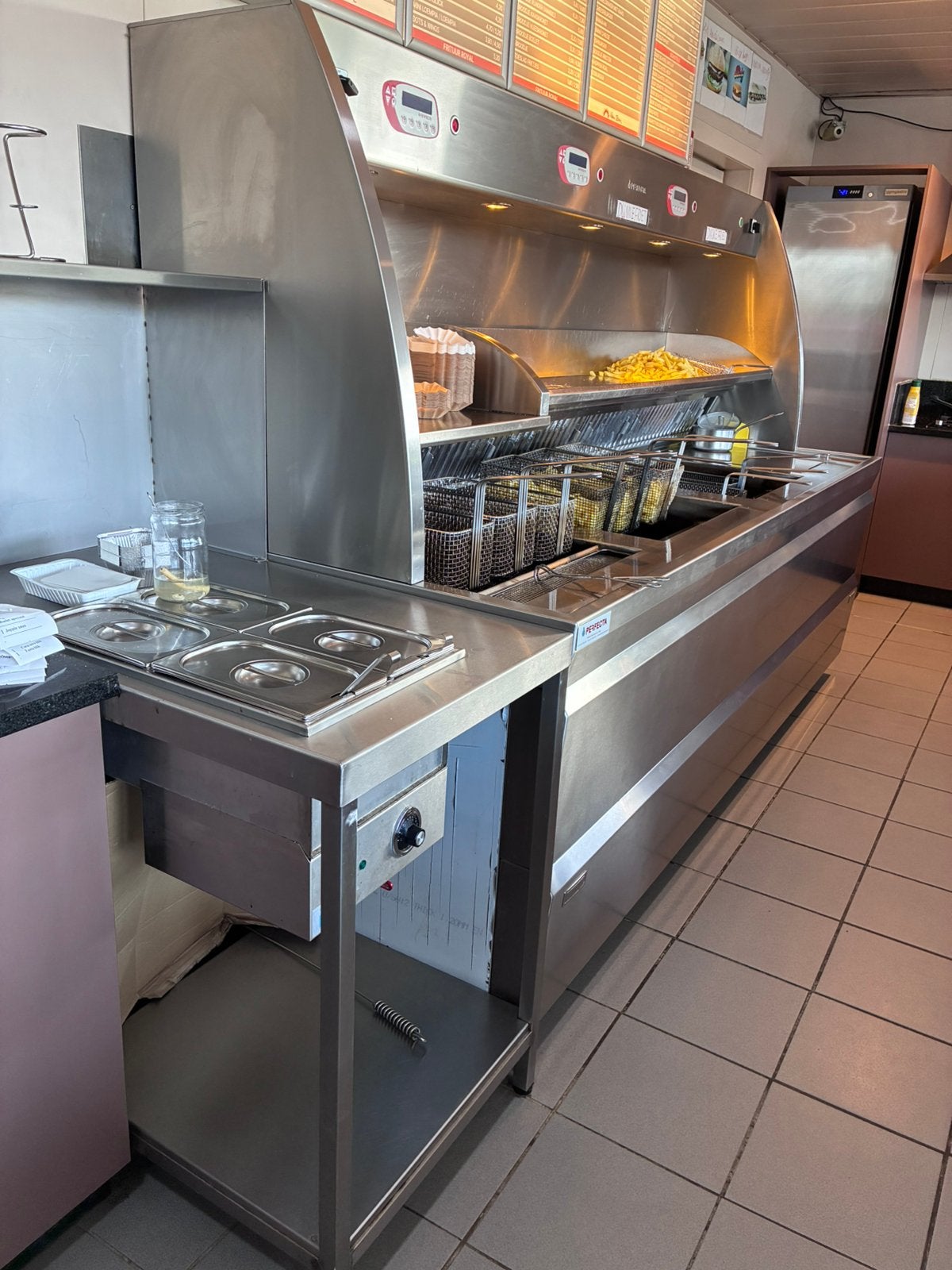 Friteuse, Enlèvement