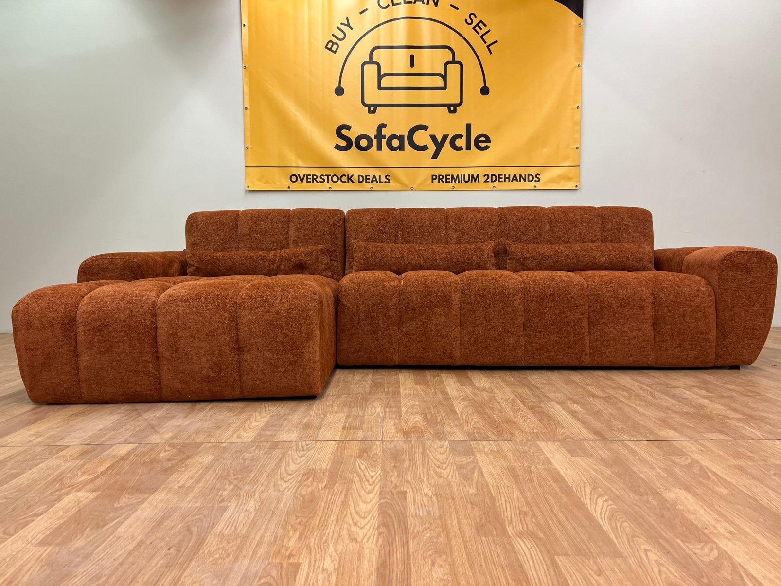Gloednieuwe Chateau d’Ax hoekzetel - SofaCycle, Nieuw, Ophalen of Verzenden, SofaCycle, Info@sofacycle.be