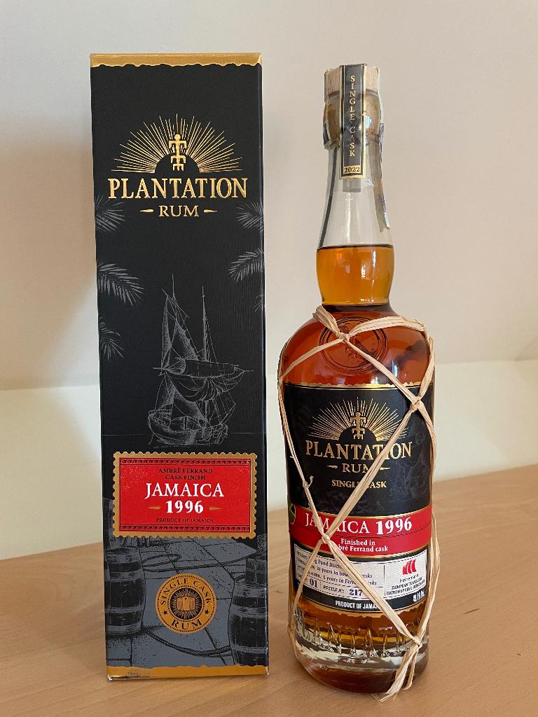 Plantation Rum Jamaica 1996 Ambré Ferrand Single Cask 2022, Collections, Vins, Neuf, France, Envoi