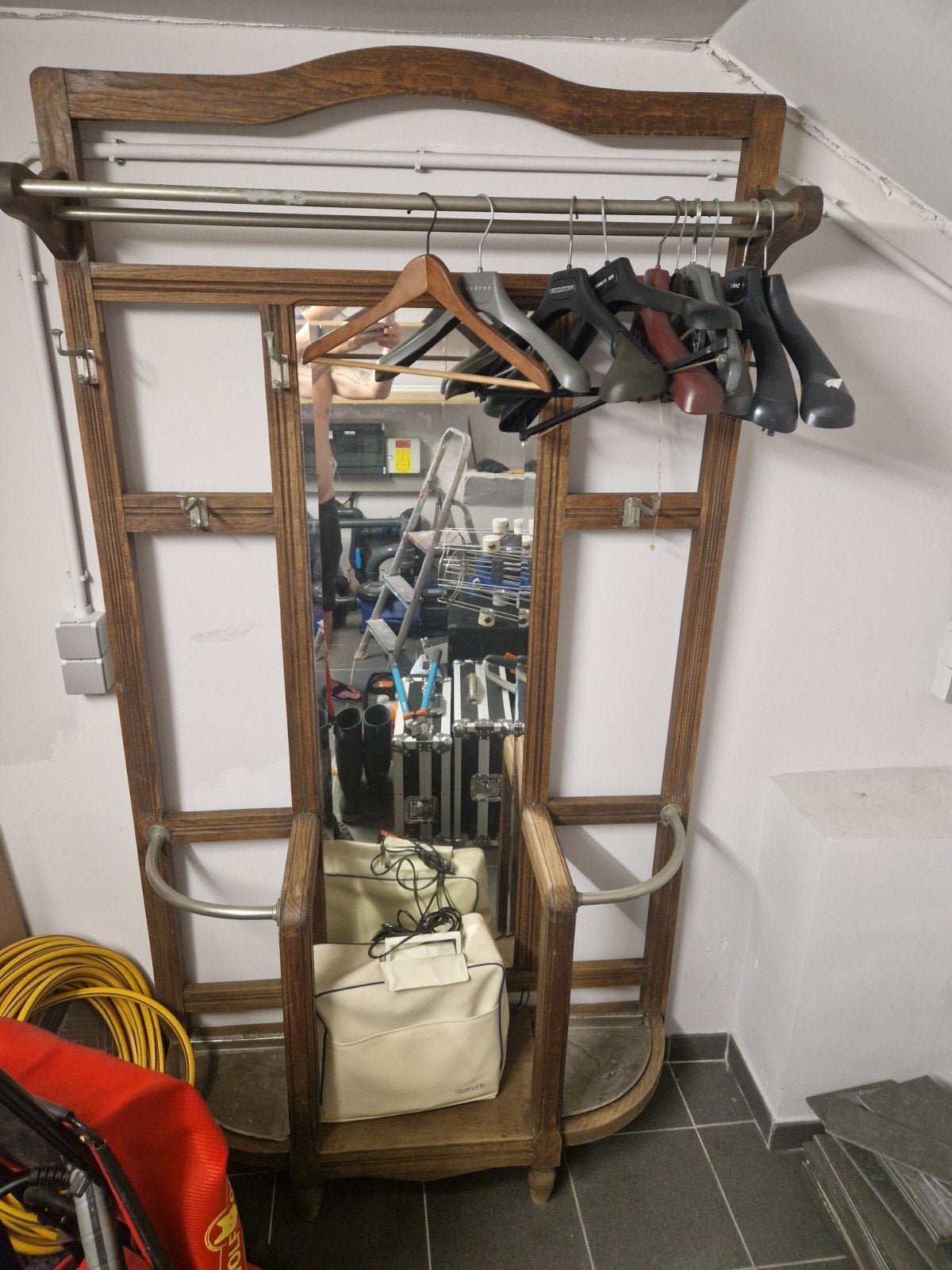 Kapstok, Huis en Inrichting, Woonaccessoires | Kapstokken, Ophalen, Gebruikt, 200 cm of meer, Staande kapstok