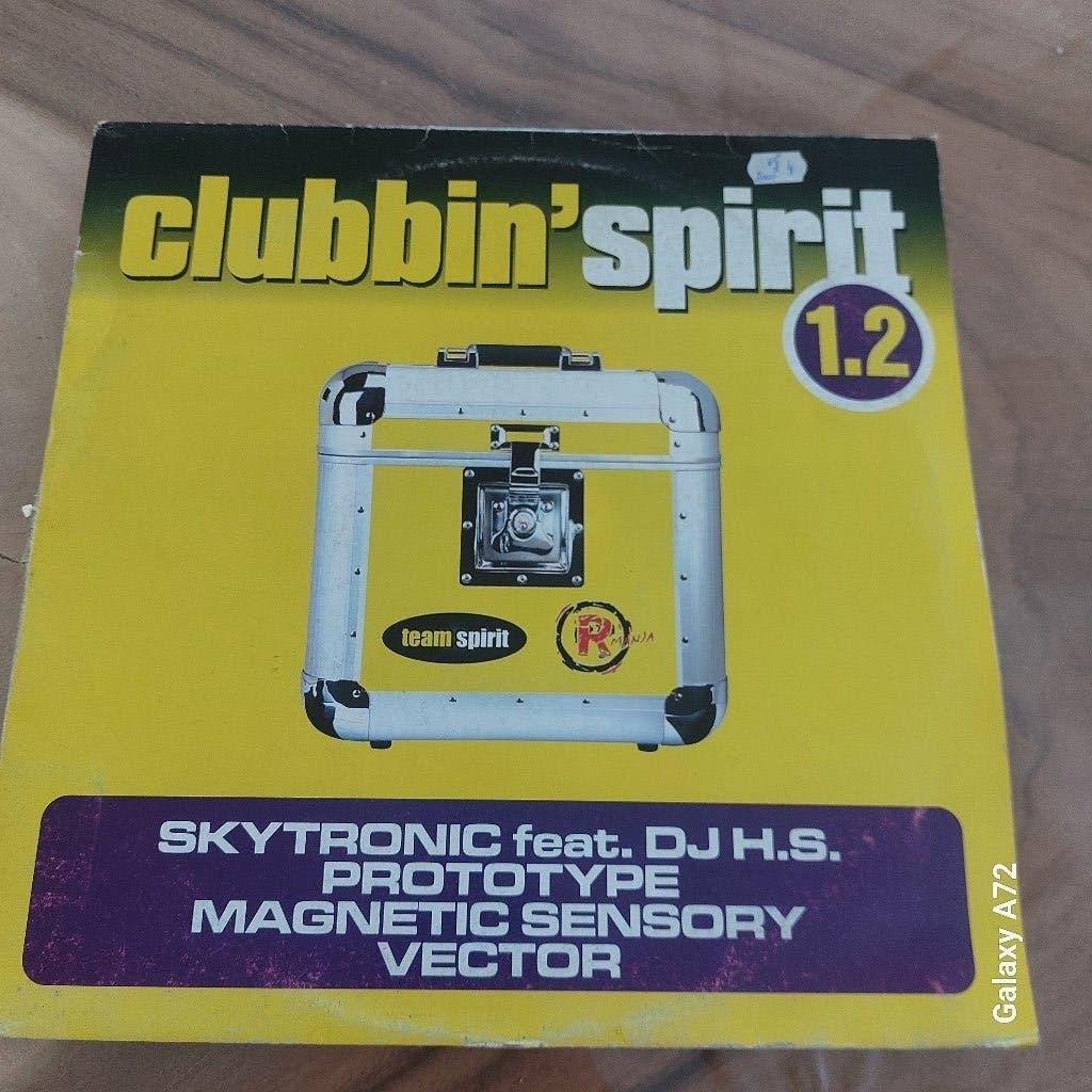 clubbin spirit 1.2   12 inch, Cd's en Dvd's, Vinyl | Dance en House, Gebruikt, House, Ophalen of Verzenden, 12 inch