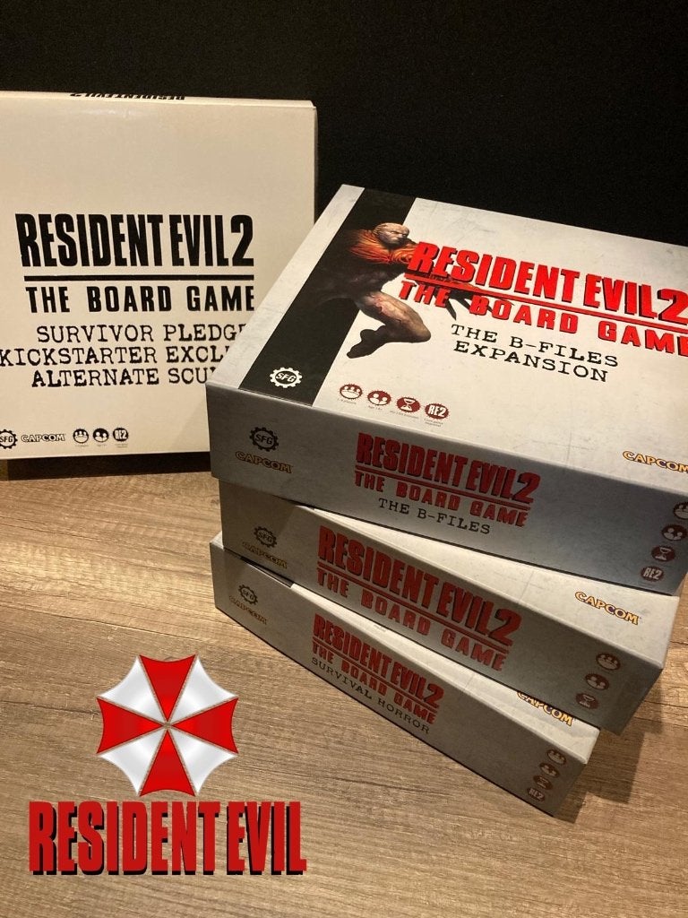 Resident Evil 2 kickstarter + B-Files + Survival Horror, Hobby en Vrije tijd, Ophalen of Verzenden