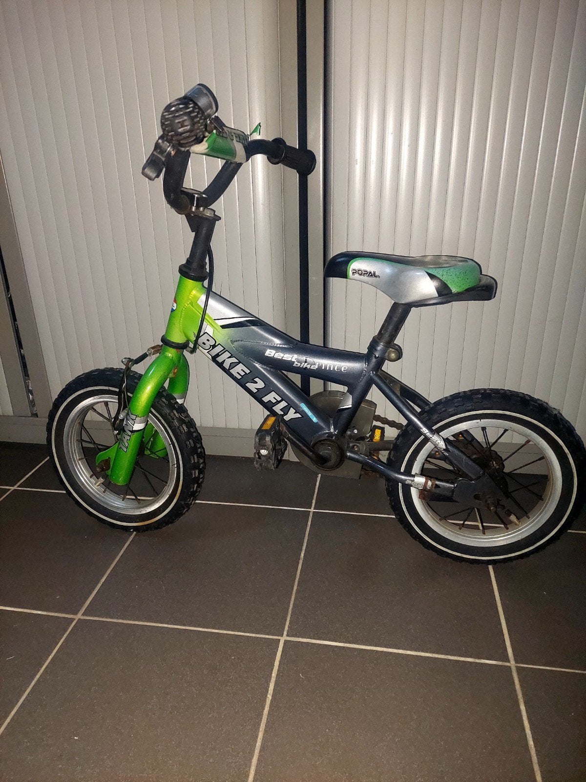kinderfiets, Ophalen