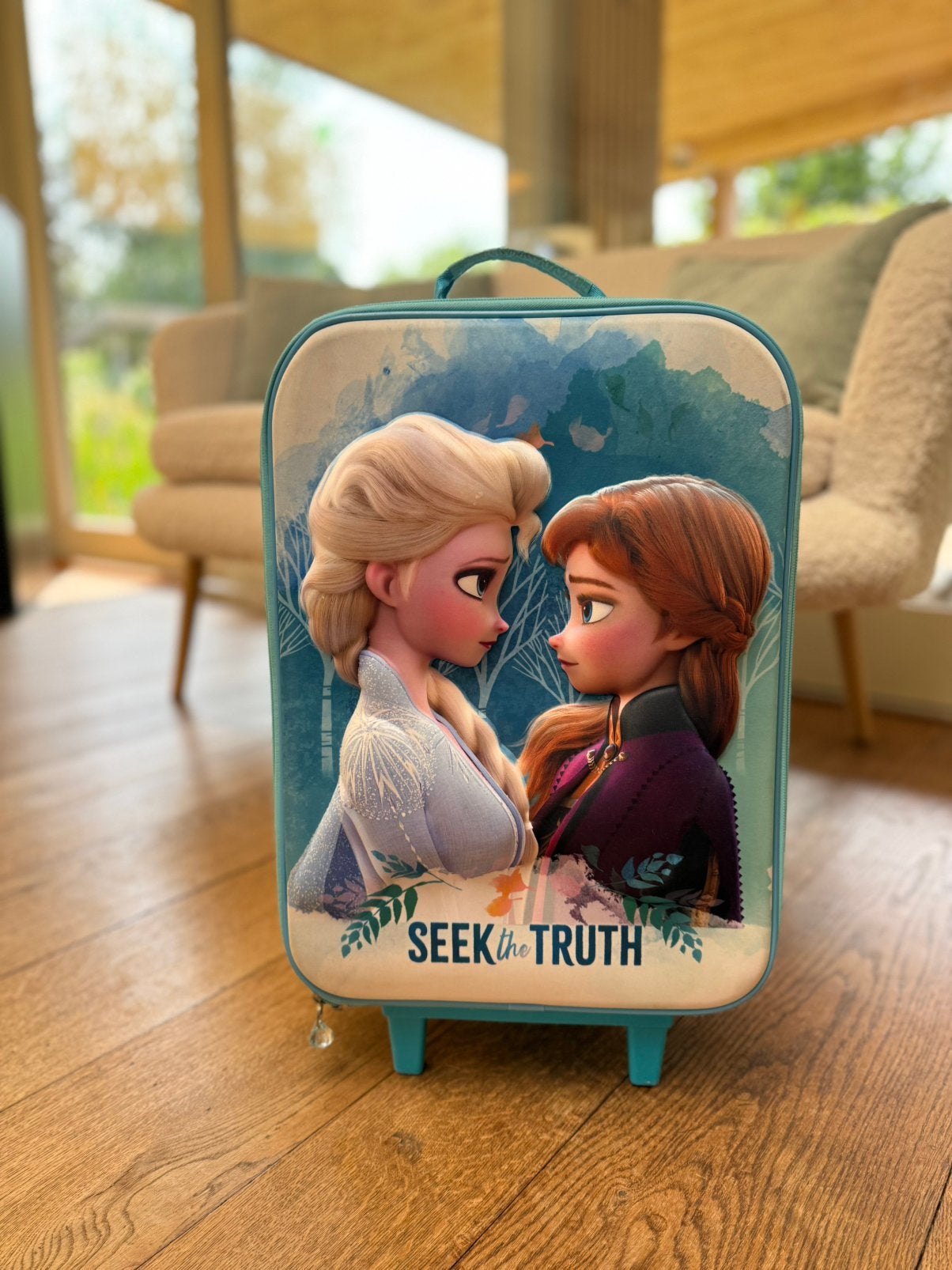 (Reis)trolley Frozen, Ophalen, Gebruikt