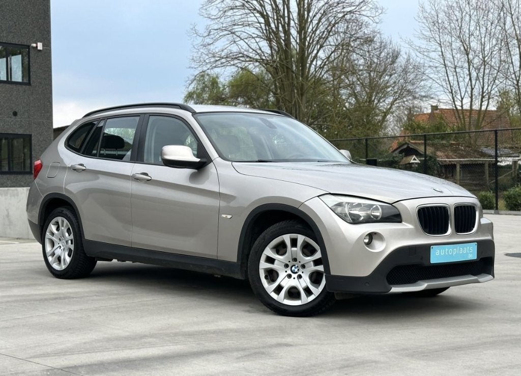 BMW X1 sDrive18d 2011 Automaat 130450km Navi Cruise Leder, Achat, Entreprise, Entretenue par le concessionnaire, 5 portes