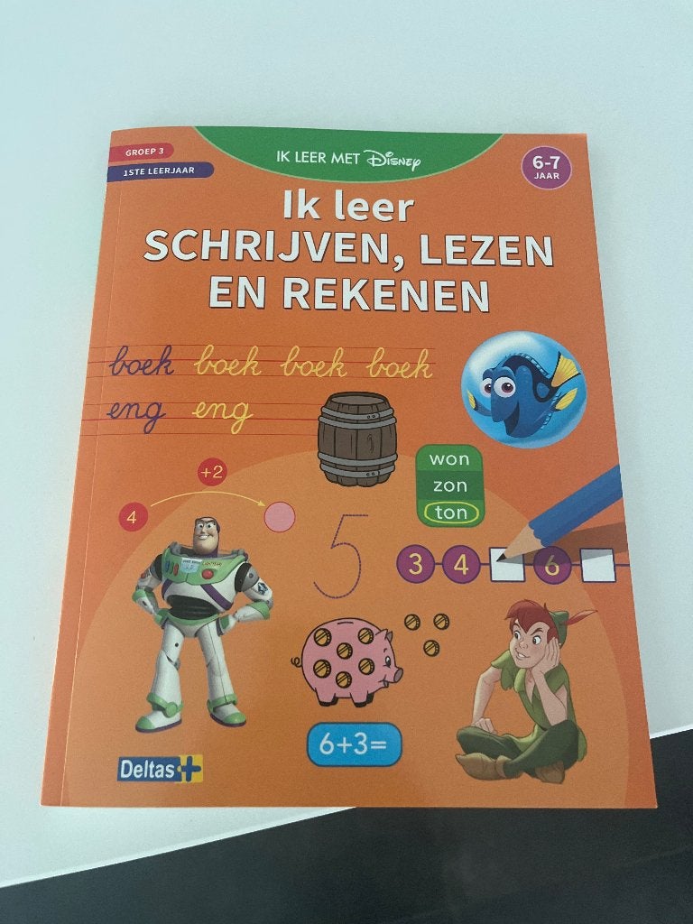 Invulboek om te leren schrijven, lezen en rekenen, Ophalen, Nieuw, Fictie algemeen