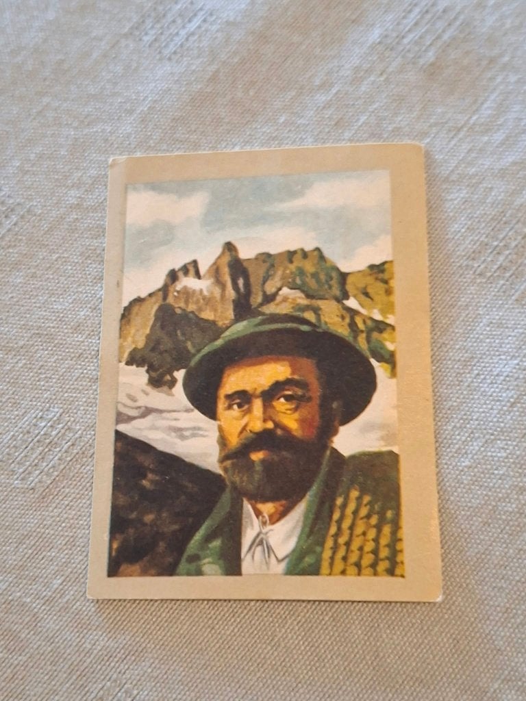 Prentje/Chromo : Alexander Burgener / Alpinisme, Ophalen of Verzenden, Gebruikt, Overige onderwerpen, Prent