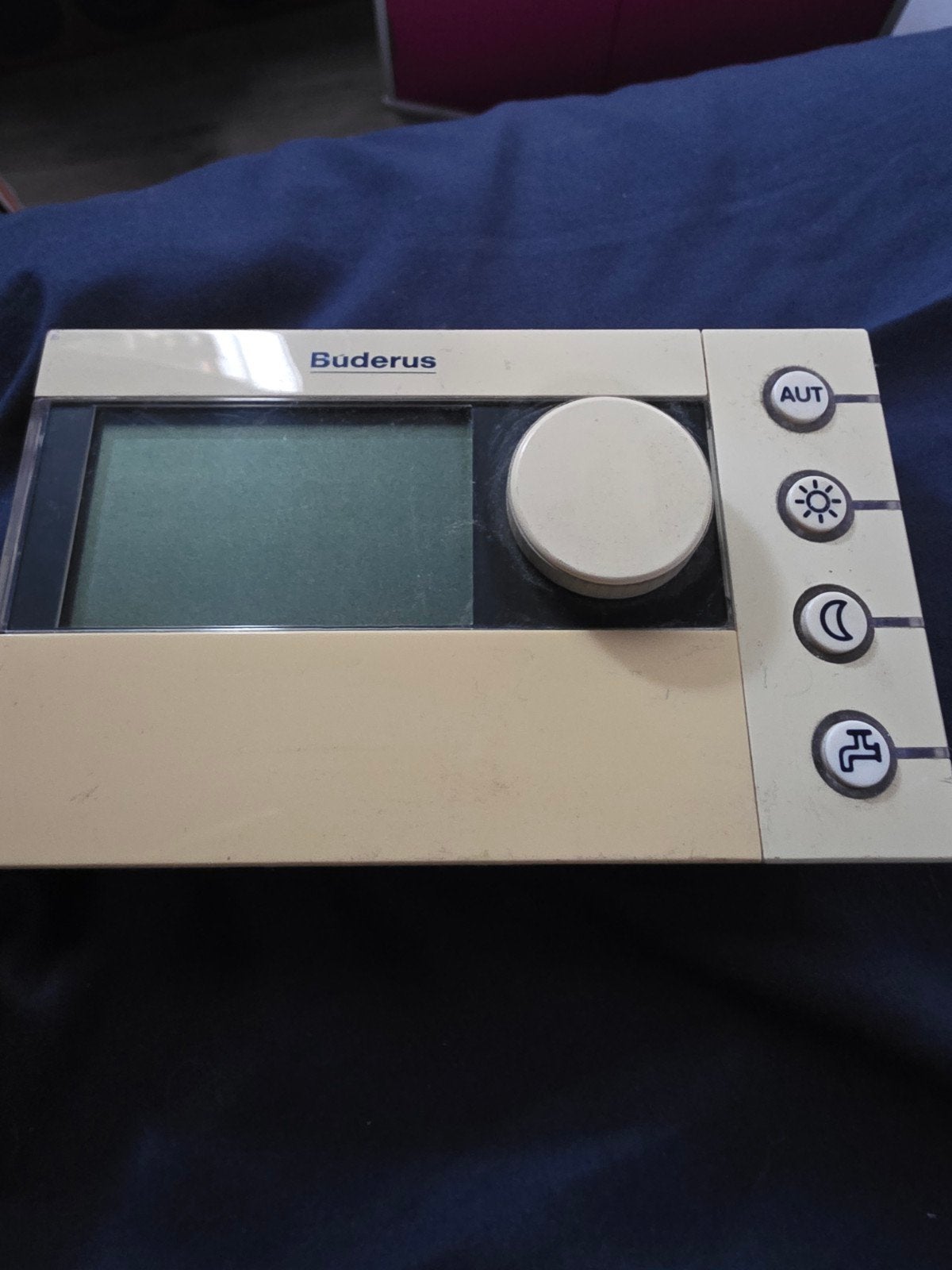 Buderus logamatic RC35 thermostaat, Ophalen