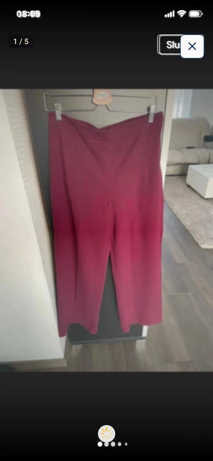 Mooi wijnrode flared damesbroek maat 44 merk lola liza, Kleding | Dames, Ophalen, Zo goed als nieuw, Maat 42/44 (L)