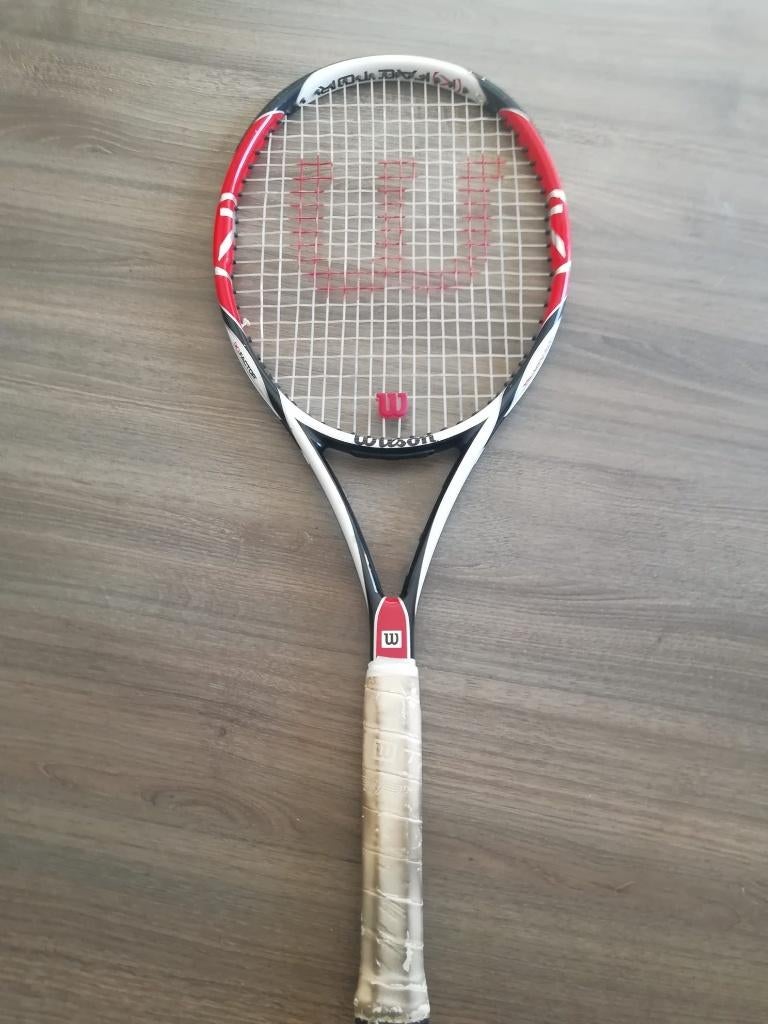 Wilson k factor racket, Ophalen of Verzenden, Gebruikt, Racket, Wilson
