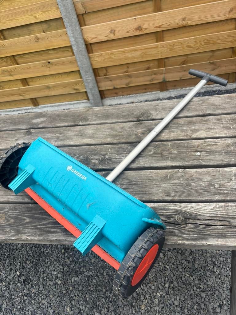 Gardena strooiwagen, Tuin en Terras, Hand-tuingereedschap, Ophalen, Zo goed als nieuw