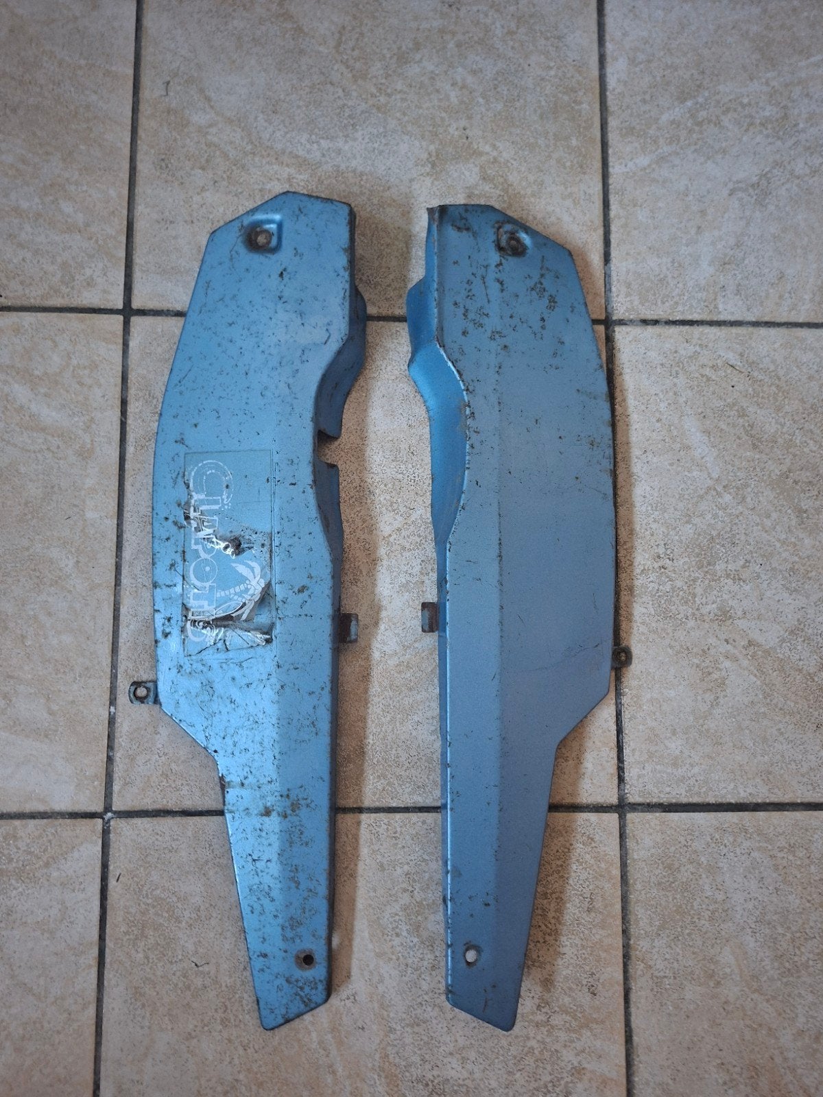 Zijkappen Motobecane, Ophalen of Verzenden, Gebruikt, Kap, Motobecane, mbk