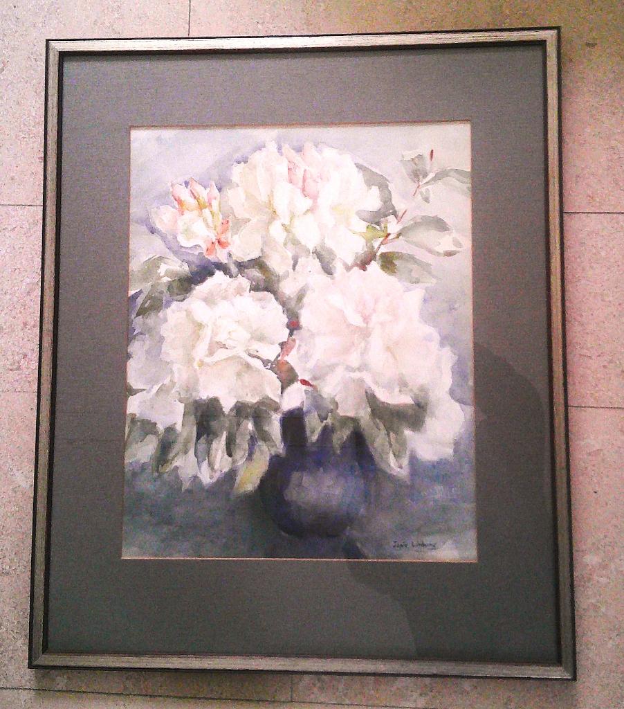 Roses dans un vase vers 1970 - Jopie Limburg 1905-1991, Enlèvement ou Envoi