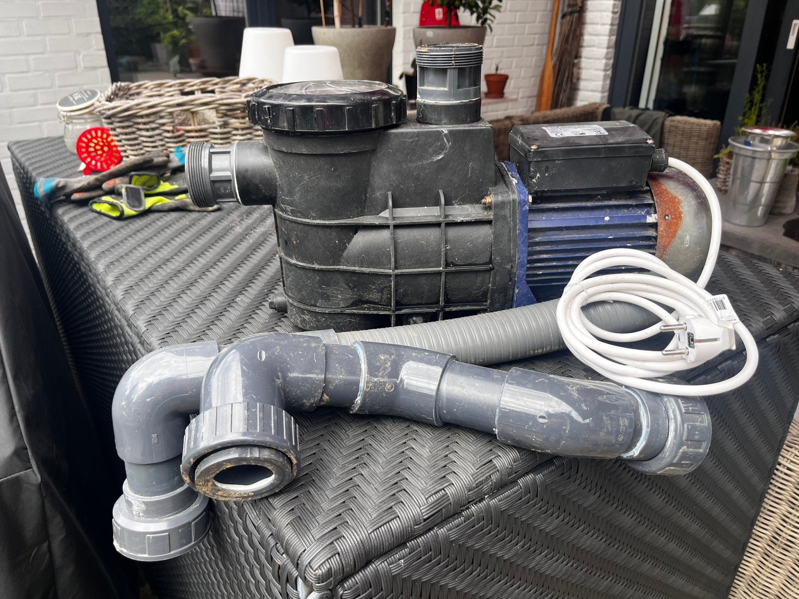 Pompe piscine en bon etat, Enlèvement, Utilisé