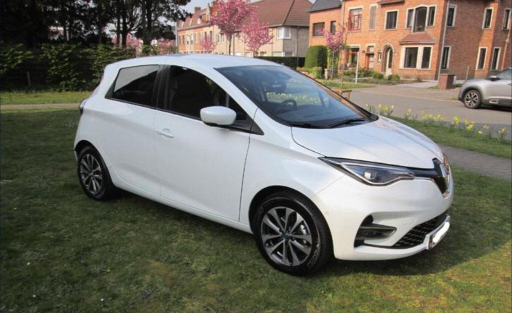 Renault ZOÉ R135 in perfecte staat 22.000 Km, Auto's, 1502 kg, Zwart, Wit, Leder