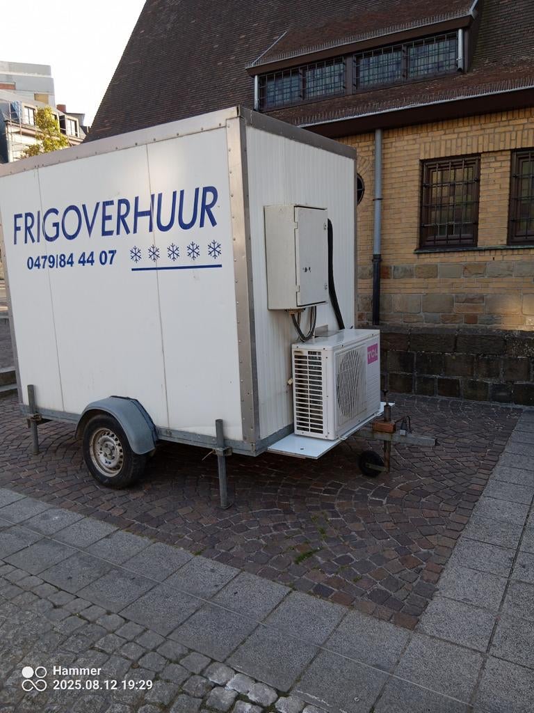 Koelwagen/ frigowagen te koop, Ophalen