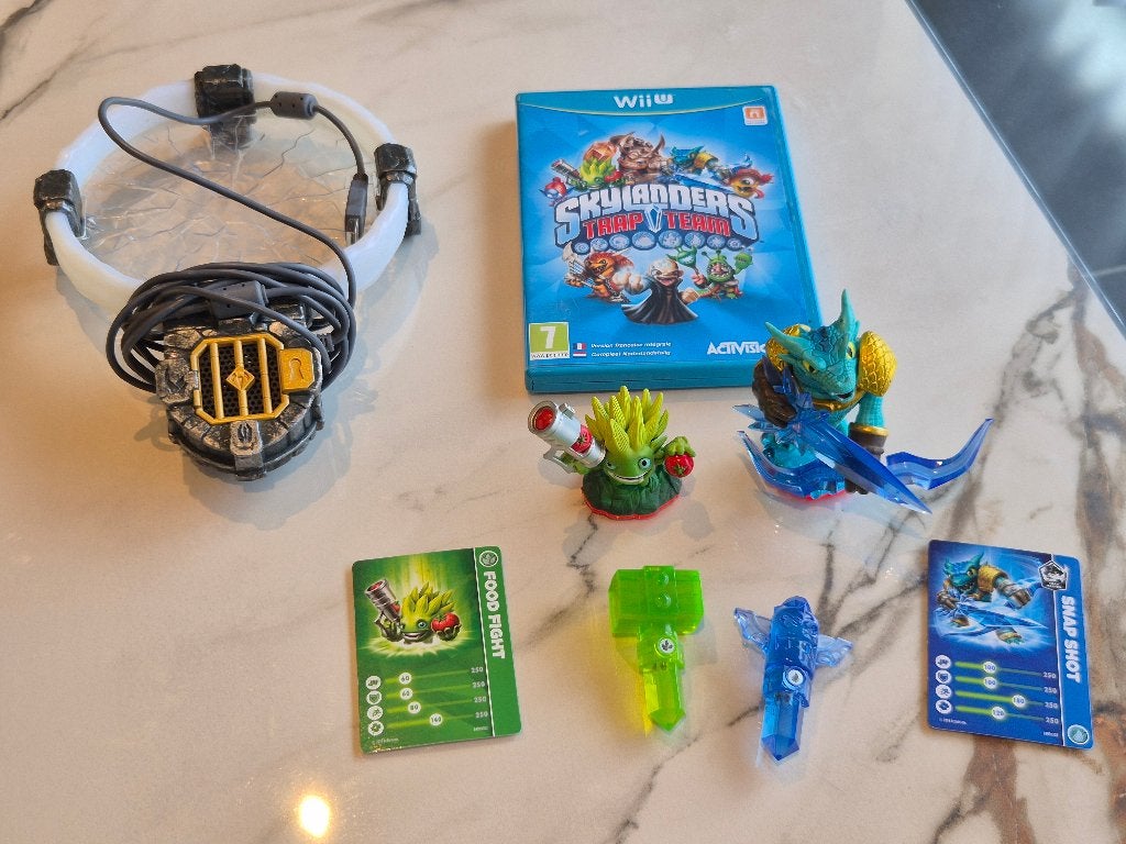 Skylanders Trap Team Starter Pack - Wii U (zonder doos), Games en Spelcomputers, Ophalen of Verzenden, Gebruikt, Avontuur en Actie