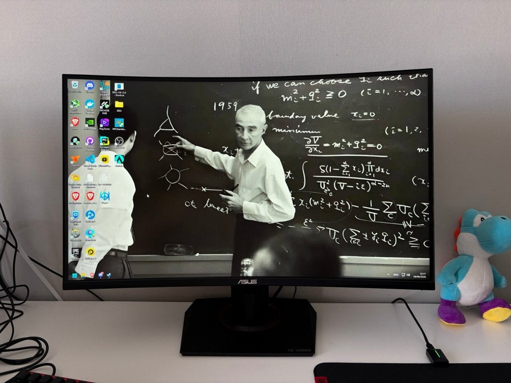 Asus TUF Gaming 1080p 240Hz 27 inch Curved, Computers en Software, Monitoren, In hoogte verstelbaar, Asus, VA, Full HD