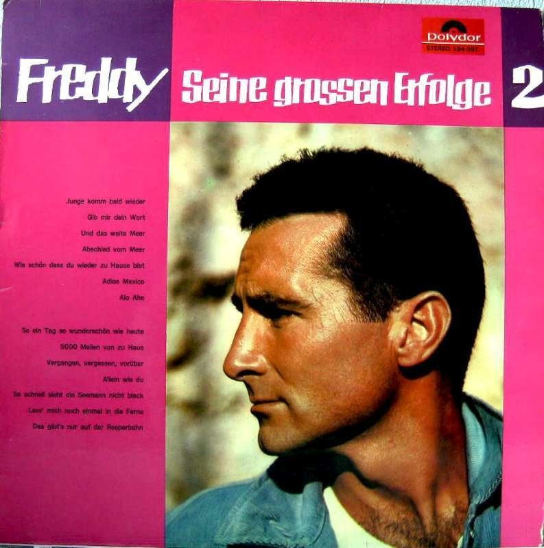 LP Freddy Quinn - seine grossen erfolge 2, Enlèvement ou Envoi, Pop, Compilation, Comme neuf