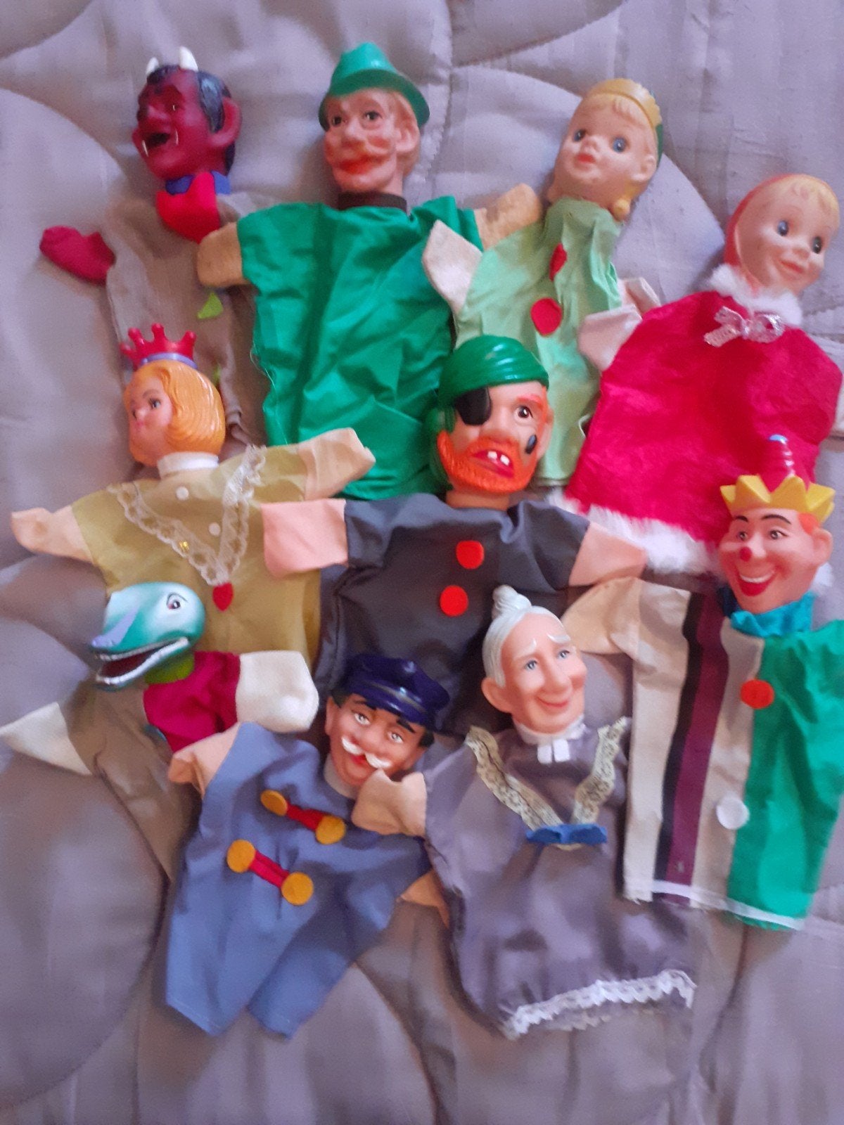 Retro Handpoppen ( D ), Ophalen of Verzenden
