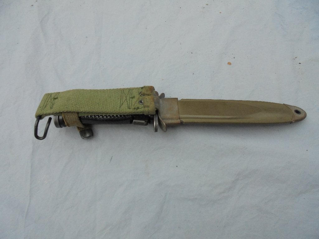 couteau baionnette us m 5 A1 imperial, Collections, Enlèvement ou Envoi, Armée de terre, Couteau ou Poignard
