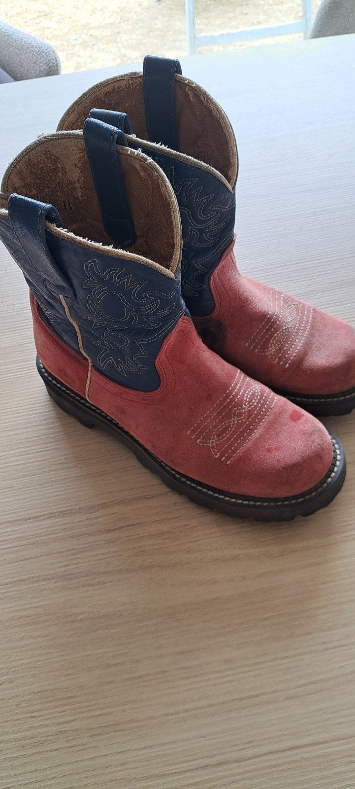 Western botjes, Animaux & Accessoires, Vêtements d'équitation, Enlèvement, Western