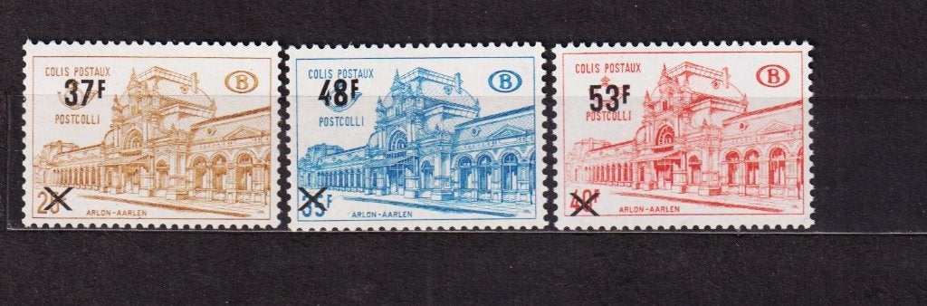 België spoorwegzegels 1970 TR404-406 **, Postzegels en Munten, Verzenden, Postfris, Treinen, Postfris