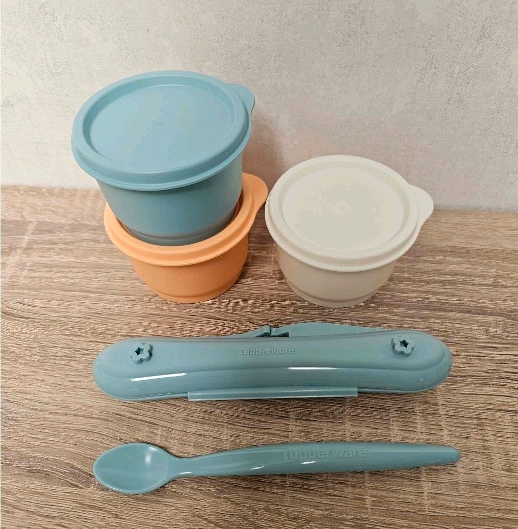 Tupperware set dessert, Ophalen of Verzenden, Bewaardoos