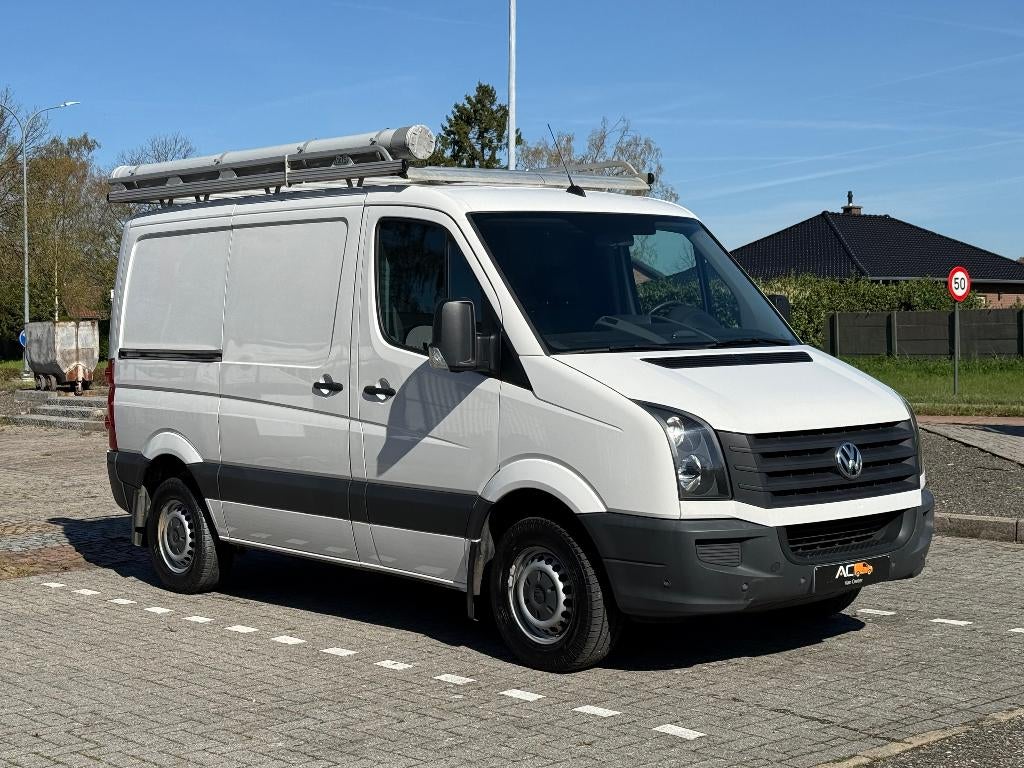 ✅VW Crafter 2.0TDI Airco/Garantie/BTW/PDC/Trekhaak/Dakdrail, Auto's, 100 kW, Euro 5, 4 cilinders, Volkswagen