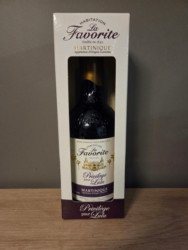 rhum la favorite privilège pour lulu batch 1, Enlèvement ou Envoi