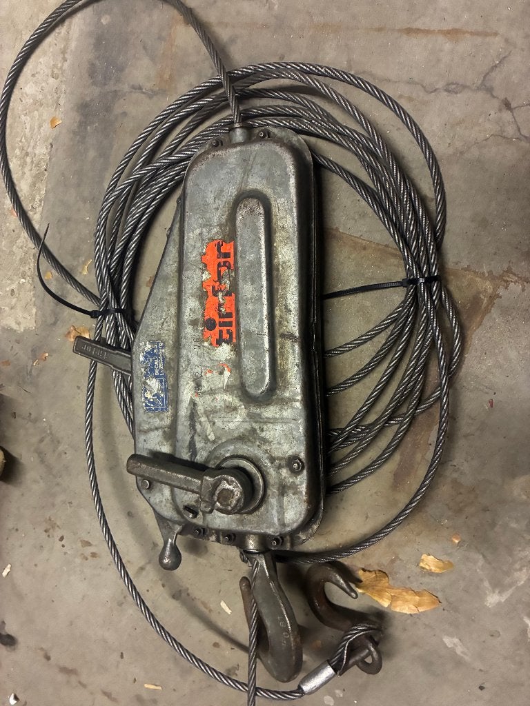 Lot de 2 tirfor, Ophalen