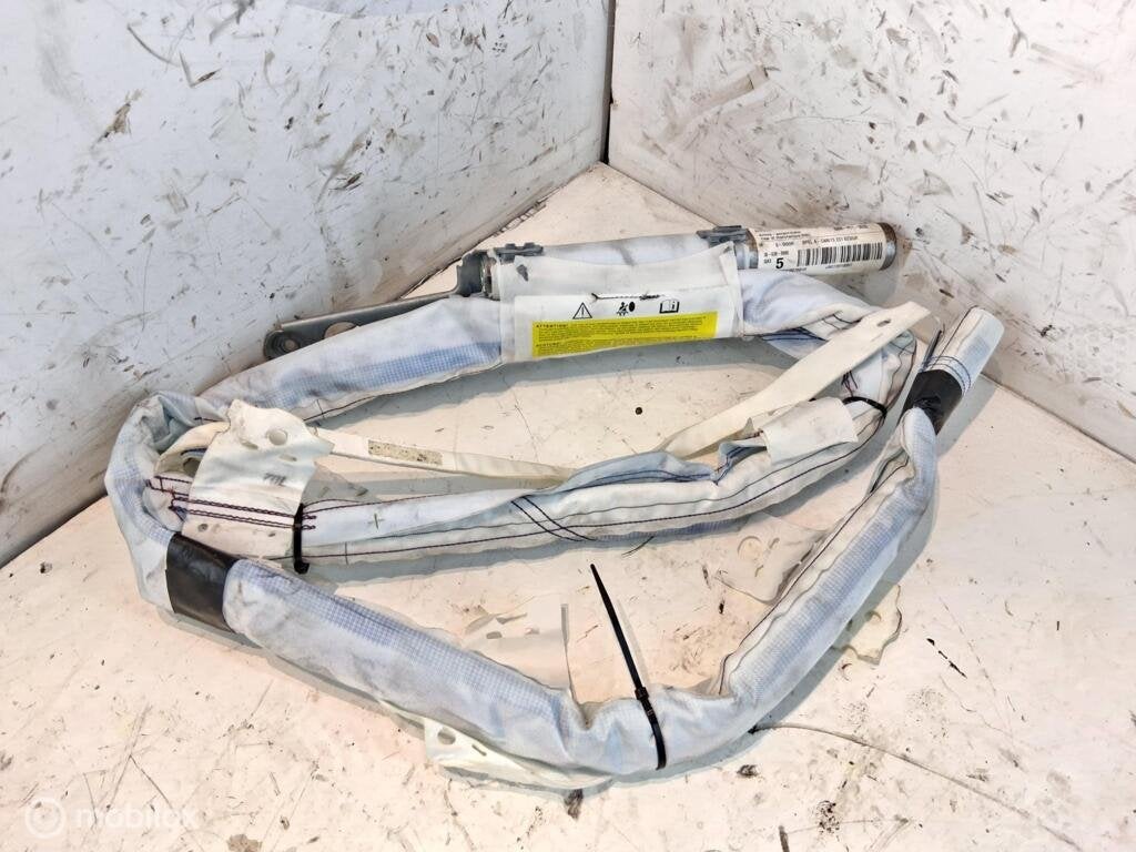 Airbag hemel L Opel Astra H ('04-'09) 607657601D, Gebruikt, Opel, Ophalen of Verzenden, Opel
