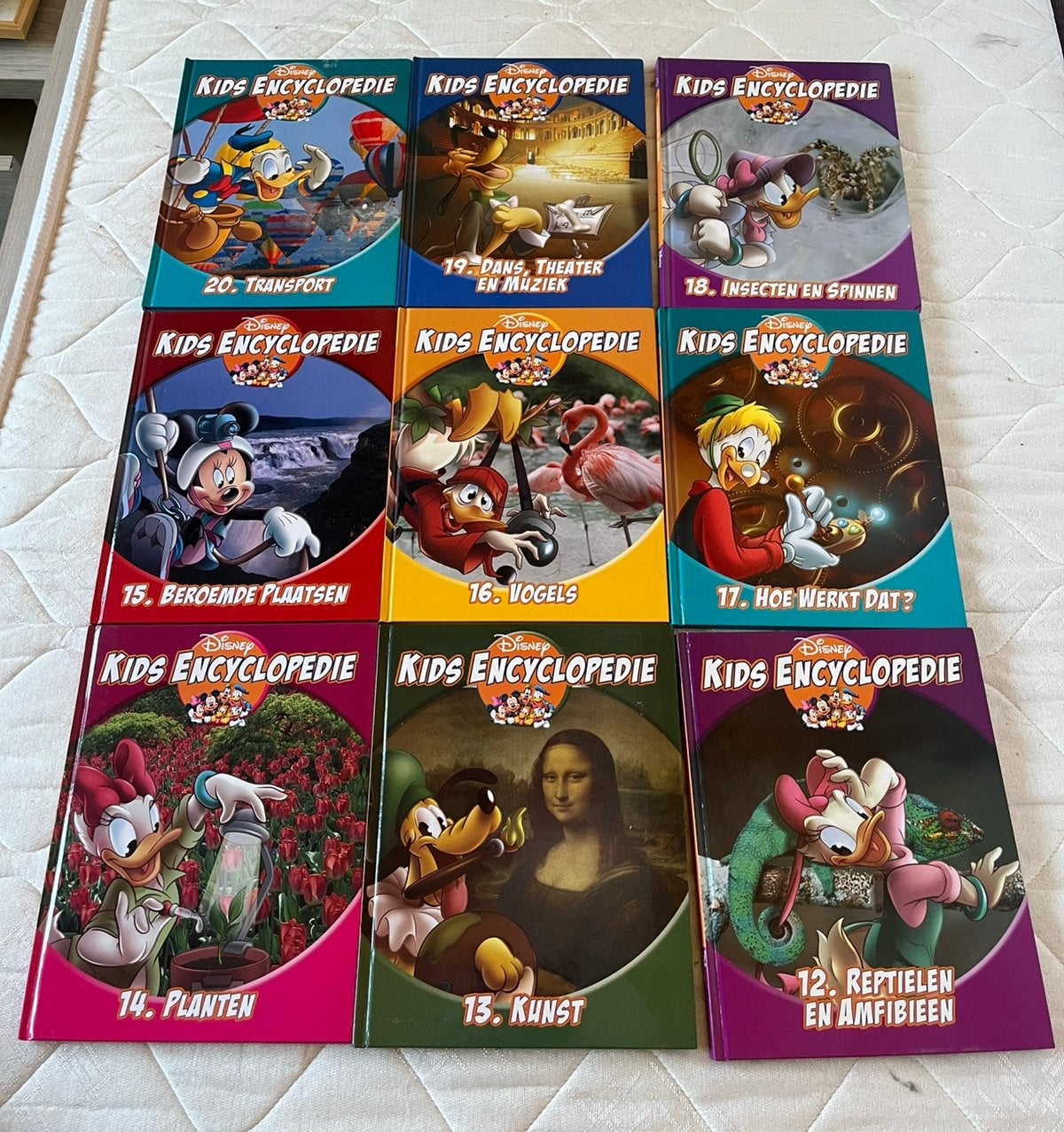 Complete 20- delige serie: Disney Kids Encyclopedie, Boeken, Ophalen, Zo goed als nieuw