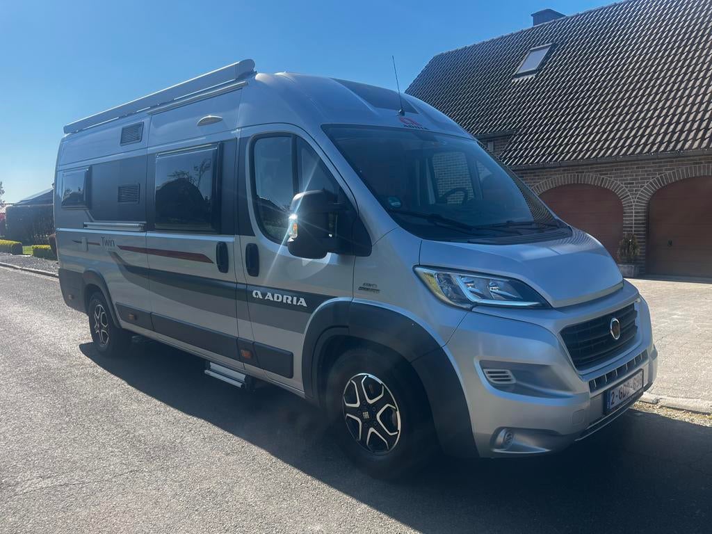 Adria twin 640 SLX, Caravans en Kamperen, Mobilhomes, Standaard zit, Fiat, 6 tot 7 meter, Particulier