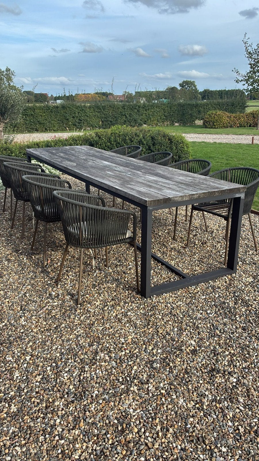 Houten tafel, Ophalen, Gebruikt, Rechthoekig, Hout