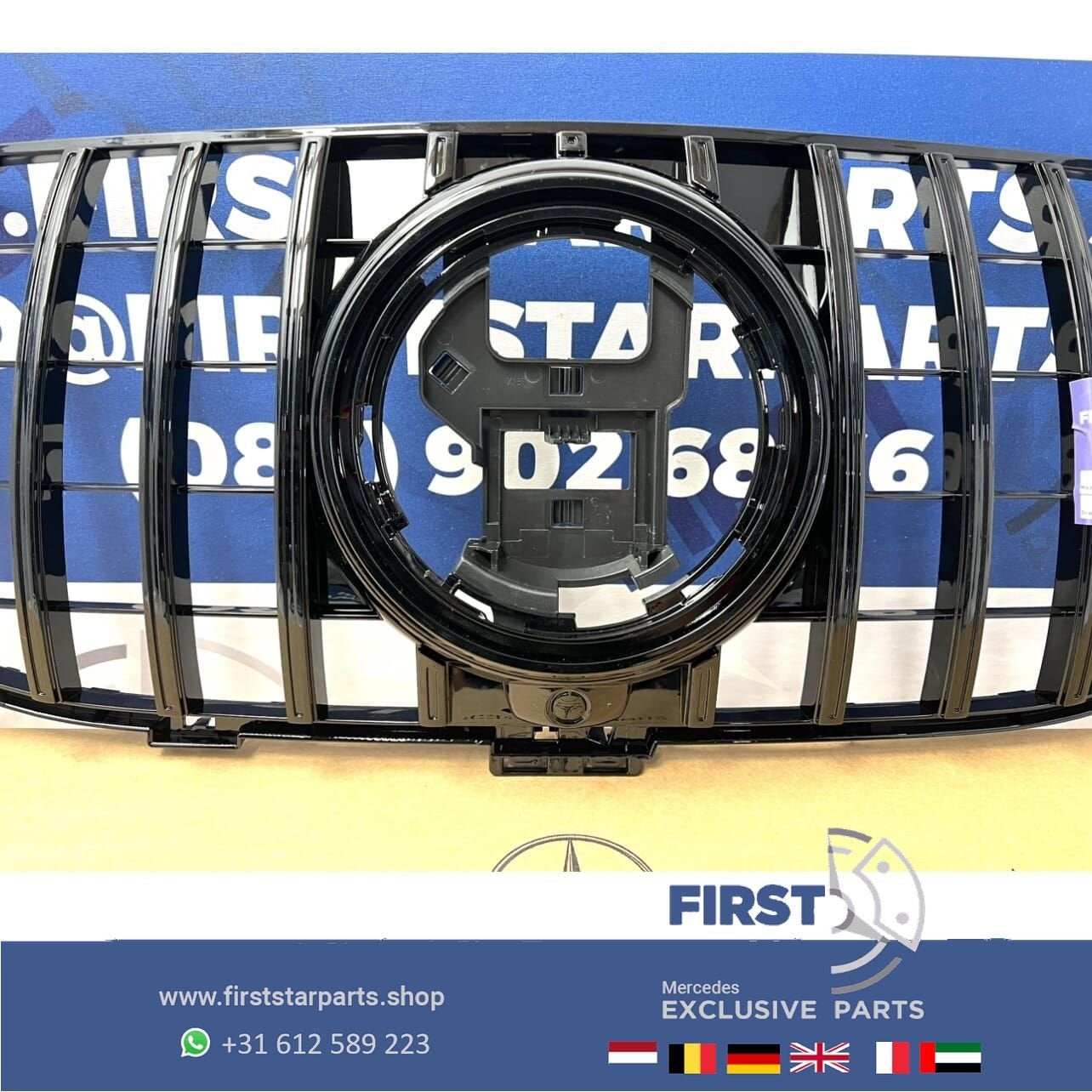 W167 X167 GLS AMG GT GRIL 2019-2025 PANAMERICANA GRILLE VOOR, Auto-onderdelen, Gebruikt, -, Ophalen of Verzenden, -