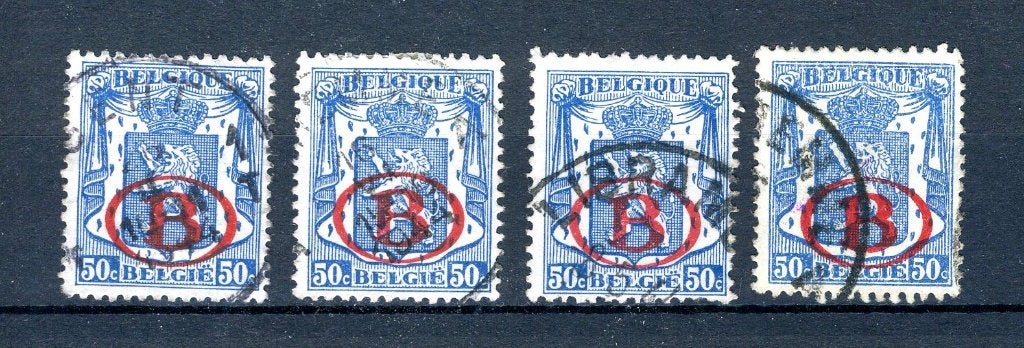 (B) S28 estampillé 1941 - Type de petit blason d'État, Envoi, Affranchi, Oblitéré